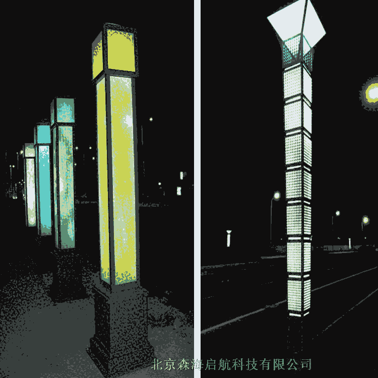 廠區(qū)太陽能路燈照明工廠直銷 選森海啟航太陽能景觀照明路燈廠家