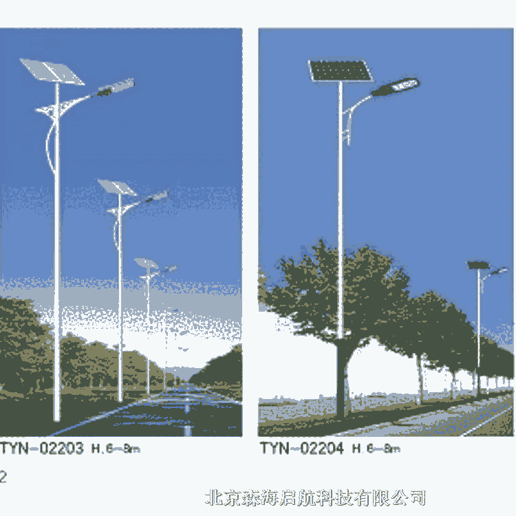 內(nèi)蒙鄉(xiāng)村LED路燈工程 選森海啟航太陽(yáng)能路燈制造