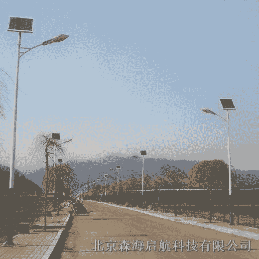 森海啟航室外LED路燈 市政工程 太陽能路燈案例